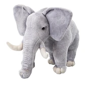 Pliušinis žaislas Wild Planet, pilkas, 33 cm kaina