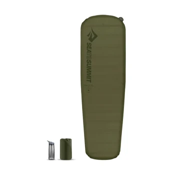 Prisipučiantis kilimėlis Sea To Summit Camp Plus Self Inflating Regular (Regular, Moss)