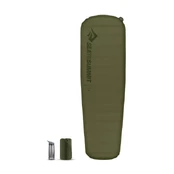 Prisipučiantis kilimėlis Sea To Summit Camp Plus Self Inflating Regular (Regular, Moss) kaina