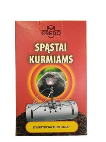 Spąstai kurmiams sugauti Credo 4771029400183