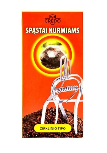Spąstai kurmiams sugauti Credo 4771029400190