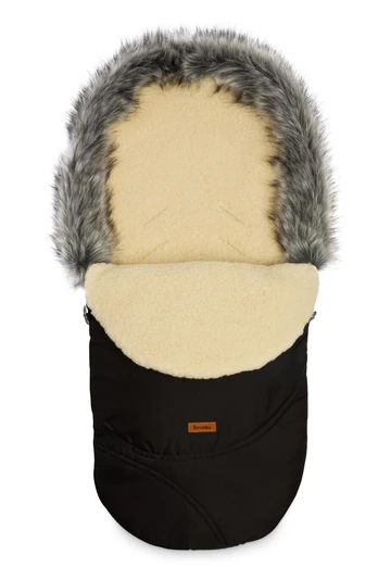 Vaikiškas miegmaišis Sensillo Eskimo, juodas, 100 cm