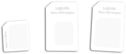 LOGILINK AA0047 LOGILINK – dviejų SIM kortelių adapteris