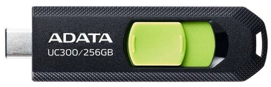 USB atmintinė Adata UC300, juoda, 256 GB