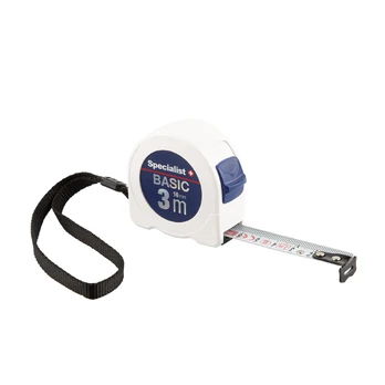 Ruletė SPECIALIST+ Basic, 3 m x 16 mm, nailoninė juosta