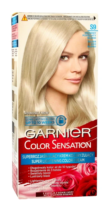 Plaukų dažai Garnier Color Sensation, Silver Ash Blond, S9