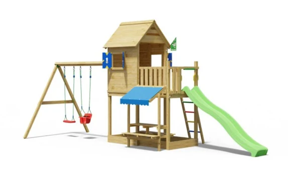 Žaidimo aikštelė Jungle Gym Cabana 2-Swing