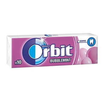 Kramtoma guma ORBIT BUBBLEMINT, 1 vnt.