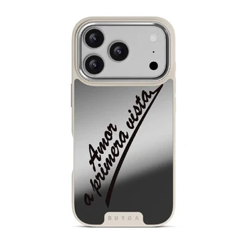 Amor - iPhone 17 Pro Case, Elite Mirror Light (MagSafe) / Silver