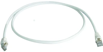 Telegartner Karl Gartner Telegärtner Patchkabel S/FTP Cat.6A MP8 FS500 LSZH wei 1,0m