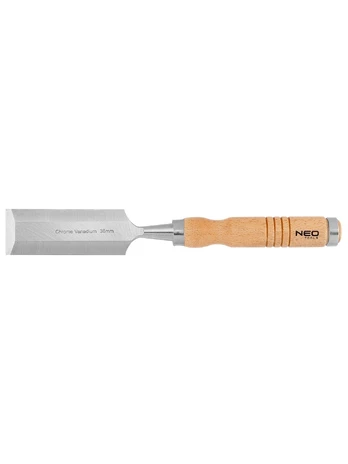 Neo Chisel 38 mm, CRV, medinė rankena