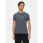 Alpha Industries Marškinėliai Basic 100501 Pilka Regular Fit
