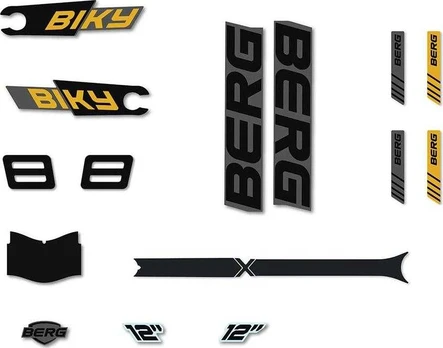 Berg Biky - Sticker set Cross Pilkas Handbrake