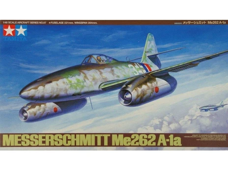 Konstruktorius Tamiya - Messerschmitt Me262 A-1a, 1/48, 61087