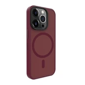 Dėklas Evelatus Apple iPhone 15 Pro Hybird Case With Magsafe PC+TPU Plum kaina