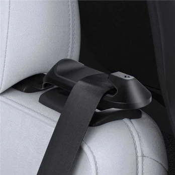 Dėklas Spigen Tesla Backseat Seatbelt Holder, juodas - Tesla Model Y