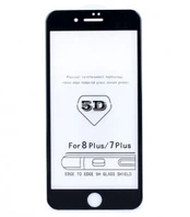 LCD apsauginis stikliukas "5D Full Glue" Apple iPhone 7 Plus/8 Plus baltas