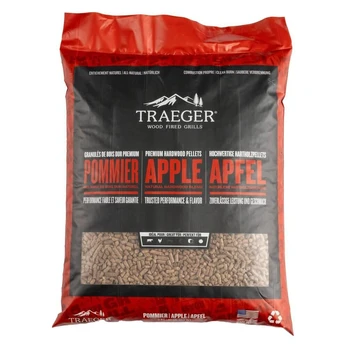 Medžio granulės TRAEGER, Obelis (Apple), 8kg