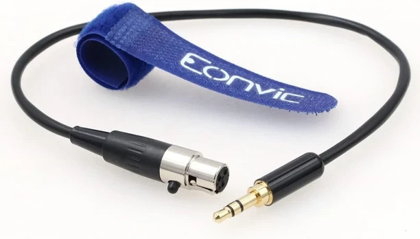 Eonvic 3.5mm Trs į Mini Xlr 3 kontaktų adapterio kabelis, 30cm