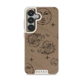 Capricorn - Samsung Galaxy S25 Case, Elite Light (Magnetic) / Gold / Beige