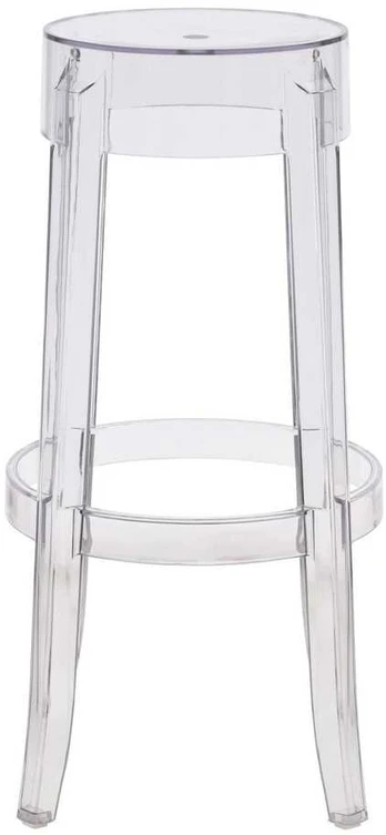 D2.DESIGN Taburetė Duch skaidri 75 cm