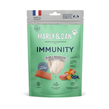 Marly & Dan džerkio skanėstai šunims IMMUNITY