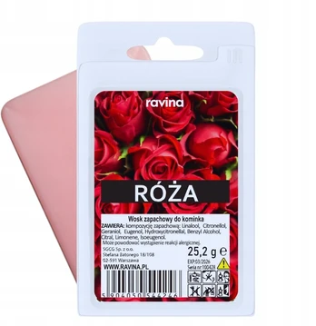 Ravina rožių kvapo vaško tabletė židiniui