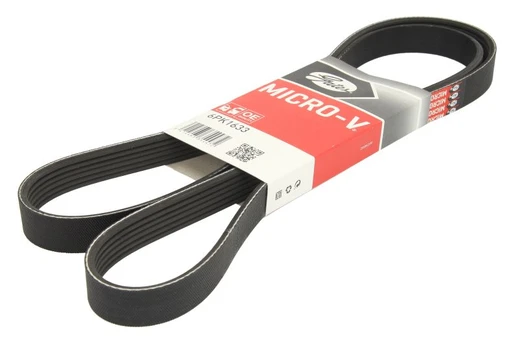 V formos rumbuoti diržai GATES 6PK1633