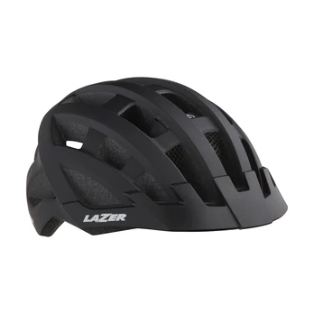 Šalmas Lazer Comp DLX, 54-61 cm, (juodas, matinis)