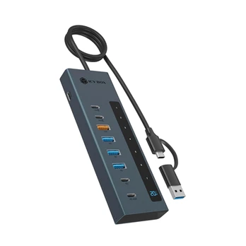 RaidSonic įkrovimo stotelė IB-HUB1743-CPD