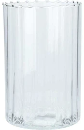 Cylindryczny wazon stiklinis, Ø 18 x 28 cm kaina