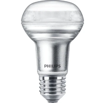 Lemputė Philips LED, R63, šiltai balta, E27, 4.5 W, 410 lm