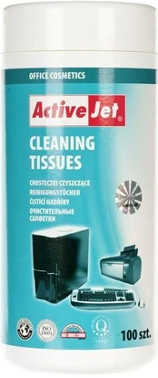 Activejet AOC-301 office equipment cleaning wipes - 100 pcs
