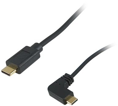Equip Kabelis USB-C 2.0 -> C wink. St/St 1.00m 3A 480Mbps sw
