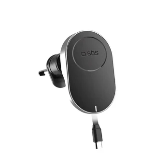 Car Holder SBS wireless 15W, retractable cable