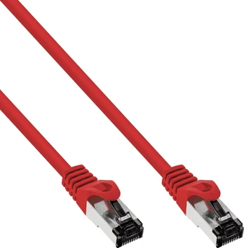 InLine ® Lankstinukas S / FTP PiMF Cat.8.1 Halogenas nemokamai 2000MHz raudona 3m
