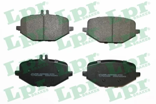 LPR LPR05P2243 Brake pad set