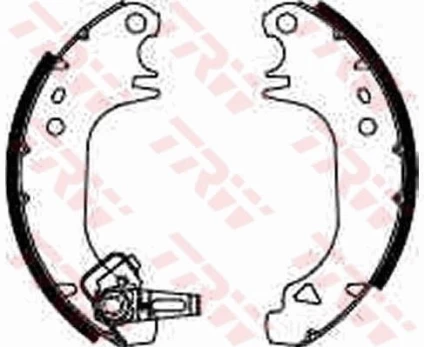 TRW GS8322 Brake shoe set