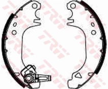 TRW GS8322 Brake shoe set kaina