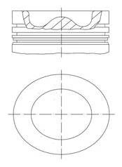 stūmoklis 011 PI 00109 000