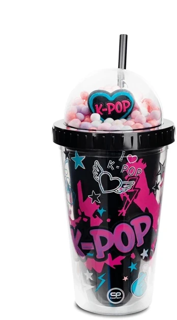 coolpack Cup with straw K-POP 450ML