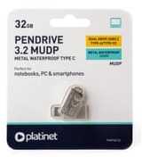 Atmintinė Platinet Metal UDP 32GB USB 3.2 + Type-C