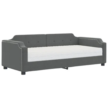Sofa-lova vidaXL, 100x200 cm, pilka
