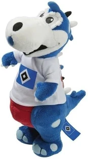 Hsv Hamburger Sv pliušinis žaislas / pliušinis dinozauras Hermann 22 cm