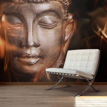 Artgeist Fototapetas - Buddha. Fire of meditation.