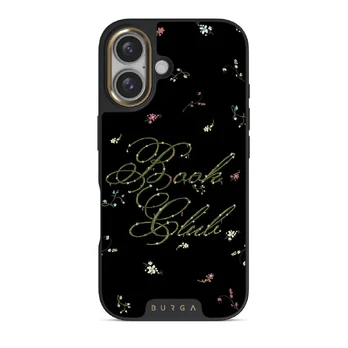 Book Club - iPhone 16 Case, Elite Dark (MagSafe) / Gold