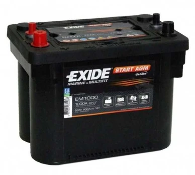 Akumuliatorius EXIDE 50 Ah 800 A EN 12V AGM