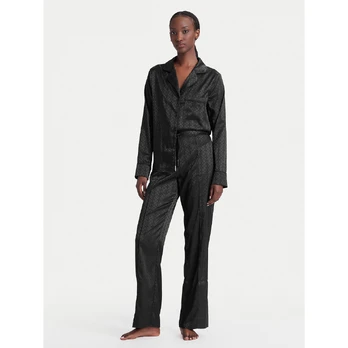 Guess Pižama O6BX03 W3501 Juoda Regular Fit