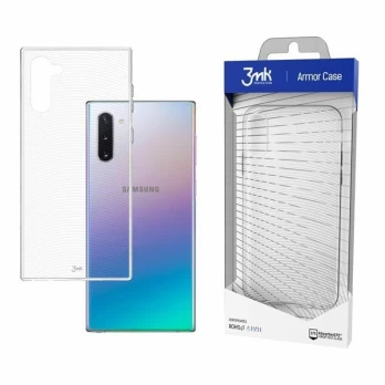 3MK dėklas, skirtas Samsung Galaxy Note 10, skaidrus