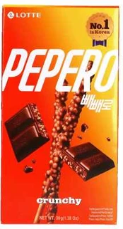 Cookie sticks Pepero Crunky, 39 g